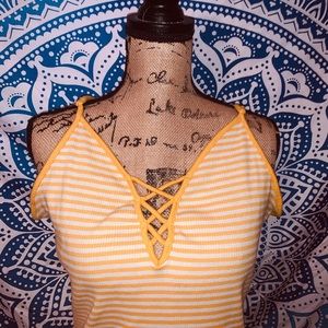 🌼AMBIANCE APPAREL STRIPPED TANKTOP🌼